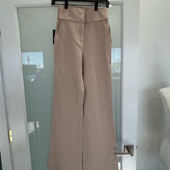 Marciano Lisabet Cream Wide-Leg Women's Pants - Picture 2 of 7